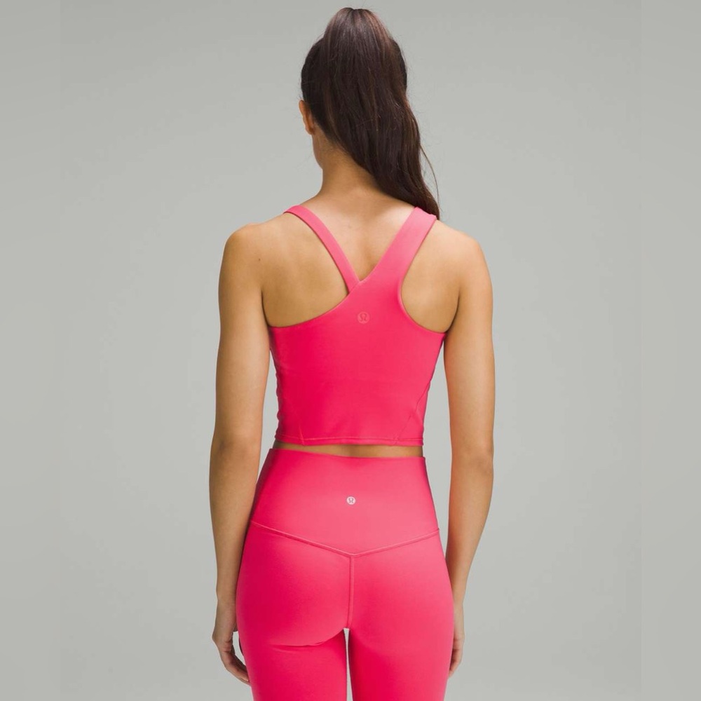💄PINK LIP GLOSS LULULEMON TANK TOP 🩷 - Picture 2 of 4